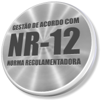 Imagem do selo de aprovado para gestão com a norma regulamentadora NR-15